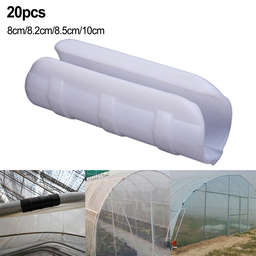 20 PC เรือนกระจกกรอบฟิล์มคลิปห - Plastic Pipe Clip บทวิจารณ์และราคา